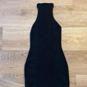 Slim/long fit sweater dress/vest